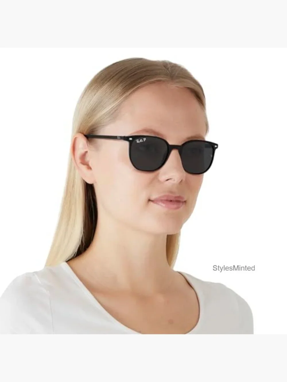 High-Bridge Square Sunglasses for Men/Women 52mm